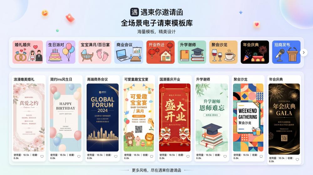 企业活动电子请柬文案模板｜一键套用！高效搞定各类商务邀约